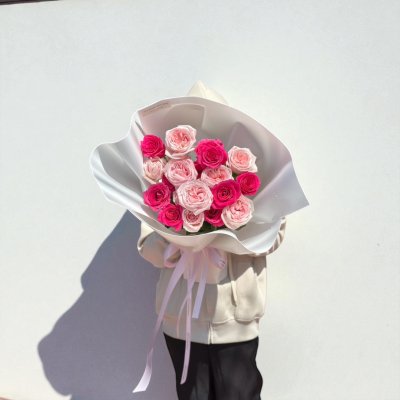 10 Magenta x Pink Foam Wrapping - S